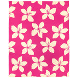 Serviette de plage imprimée microfibre - Kiana - 140x170cm - 220g/m² - Taille XL