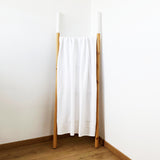 Fouta coton doublée éponge Waffle 90x170cm 355gm² doublée éponge, absorbante et séchage rapide, tendance et pratique plage, piscine ou bain.
