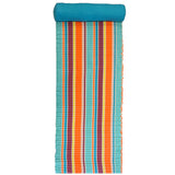 Matelas de plage « capsud » 60x180 avec coussin intégré et bandoulière, assorti à sa serviette de plage coordonnée