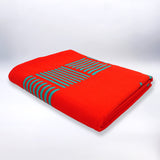 serviette de plage microfibre solari orange 140x170 cm, 220 g/m², 100 % Polyester, légère et peu encombrante, idéale pour les sorties à la piscine ou à la plage pour un adulte ou en famille