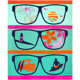 serviette de plage microfibre manilva 140x170 cm, 220 g/m², 100 % Polyester, légère et peu encombrante, idéale pour les sorties à la piscine ou à la plage pour un adulte ou en famille