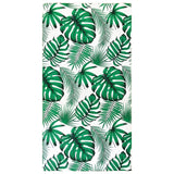 serviette de plage microfibre multicolore listy 90x170 cm 220g/m² motifs fleurs douce et absorbante, idéale pour la piscine ou la plage