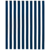 serviette de plage microfibre multicolore rayada bleu marine 140x170 cm 220g/m² motifs rayures douce et absorbante, idéale pour la piscine ou la plage.