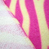 zoom serviette de plage microfibre jinoka 140x170 cm, 220 g/m², 100 % Polyester, légère et peu encombrante, idéale pour les sorties à la piscine ou à la plage pour un adulte ou en famille