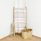 Fouta coton doublée éponge Latigo - Le comptoir de la plage