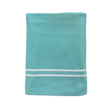 Fouta coton doublée éponge Waffle 90x170cm 355gm² - Le comptoir de la plage