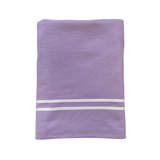 Fouta coton doublée éponge Waffle 90x170cm 355gm² - Le comptoir de la plage
