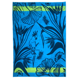 serviette de plage éponge Velours Jacquard papiga taille XL 140x180 cm 100% coton jacquard 400g/m² douce et absorbante, idéale plage, piscine