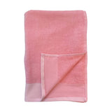 zoom serviette de bain éponge velours unie shady candy 90x160 cm, 100 % coton, 370 g/m², légère et absorbante, idéale salle de bain, piscine et plage