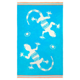 Serviette de plage éponge velours Jacquard - Ibo - 100x175cm - 470gm² - Taille L