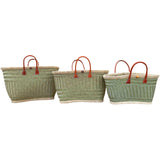 Panier artisanal Aravola uni Naturel