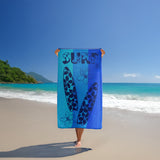 serviette de plage éponge velours jacquard pyrgos 100x175 470g/m²  , douce et absorbante, idéale plage, piscine et sport. 