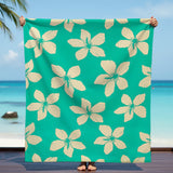 serviette de plage microfibre alyzee 140x170 cm, 220 g/m², 100 % polyester, légère et peu encombrante, idéale pour les sorties à la piscine ou à la plage pour un adulte ou en famille