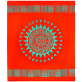 serviette de plage microfibre solari orange 140x170 cm, 220 g/m², 100 % Polyester, légère et peu encombrante, idéale pour les sorties à la piscine ou à la plage pour un adulte ou en famille
