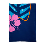 serviette de plage microfibre gallina 90x170 cm, 250 g/m², 100 % polyester, légère et peu encombrante, idéale pour les sorties à la piscine ou à la plage pour un adulte ou en famille