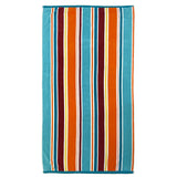 Serviette de plage socoa 90x170 cm Éponge velours Jacquard 400 g/m² douce et absorbante idéale pour plage, piscine.