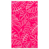 serviette plage velours jacquard colca 100 % coton 90x170 cm, 400 g/m², douce, absorbante et confortable, pour plage et piscine 