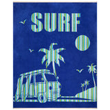 serviette de plage nyaralas XL 140x180 cm en coton éponge jacquard 400 g/m² douce, absorbante et confortable, est idéale pour la plage, la piscine ou un pique-nique