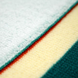 zoom serviette de plage microfibre antiparos 140x170 cm, 220 g/m², 100 % Polyester, légère et peu encombrante, idéale pour les sorties à la piscine ou à la plage pour un adulte ou en famille