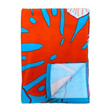 zoom serviette de plage microfibre belleza 90x170 cm, 250 g/m², 100 % polyester, légère et peu encombrante, idéale pour les sorties à la piscine ou à la plage pour un adulte ou en famille