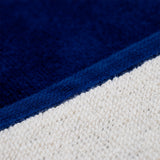zoom serviette de plage éponge velours Jacquard Patong 100x175 470g/m² douce et absorbante, parfaite pour plage, piscine ou sport 