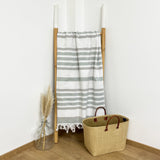 Fouta coton doublée éponge Latigo - Le comptoir de la plage