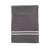 Fouta coton doublée éponge Waffle 90x170cm 355gm² - Le comptoir de la plage