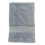serviette de bain éponge velours unie classy quarry 90x180 cm, 100 % coton, 500 g/m², légère et absorbante, idéale salle de bain, piscine et plage